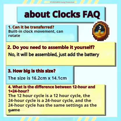 Day & Night Pixel Clock